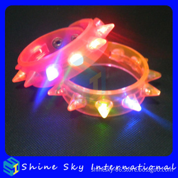 Promotional gift spike led bracelet